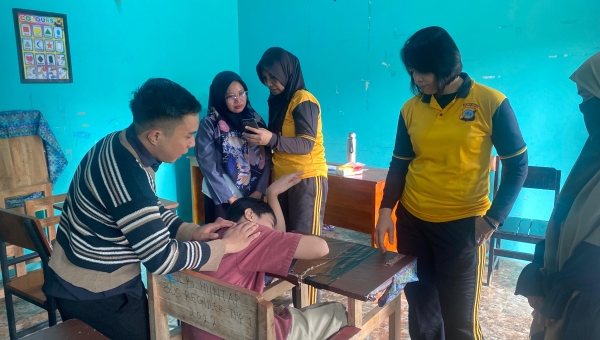 BIDDOKKES Palu Kunjungi SLB Huntap untuk Observasi Kegiatan Bakti Sosial